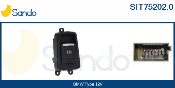Interruttore, attivazione freno stazionamento SANDO SIT75202.0
