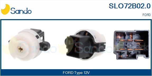 Interruttore, accensione / motorino d'avviamento SANDO SLO72B02.0
