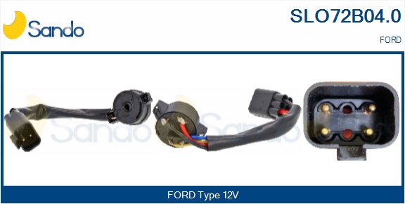 Interruttore, accensione / motorino d'avviamento SANDO SLO72B04.0