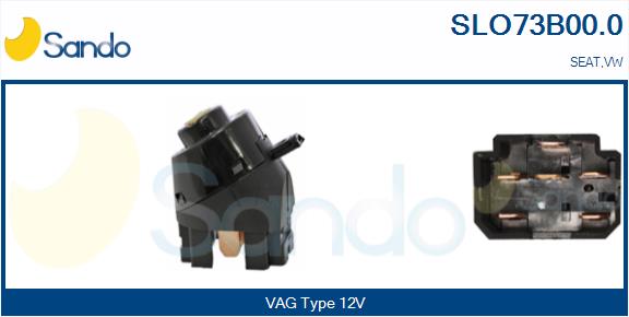 Interruttore, accensione / motorino d'avviamento SANDO SLO73B00.0