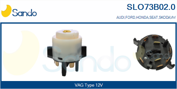 Interruttore, accensione / motorino d'avviamento SANDO SLO73B02.0