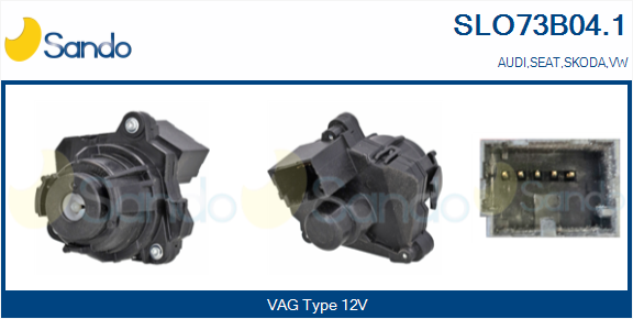 Interruttore, accensione / motorino d'avviamento SANDO SLO73B04.1
