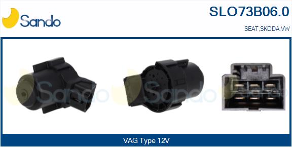Interruttore, accensione / motorino d'avviamento SANDO SLO73B06.0