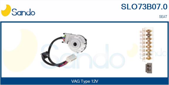 Interruttore, accensione / motorino d'avviamento SANDO SLO73B07.0
