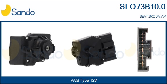 Interruttore, accensione / motorino d'avviamento SANDO SLO73B10.0