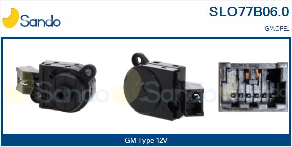 Interruttore, accensione / motorino d'avviamento SANDO SLO77B06.0