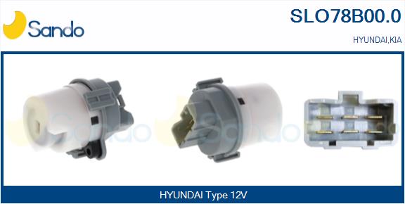 Interruttore, accensione / motorino d'avviamento SANDO SLO78B00.0