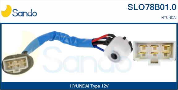 Interruttore, accensione / motorino d'avviamento SANDO SLO78B01.0