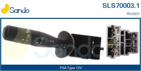 Leva devio guida SANDO SLS70003.1