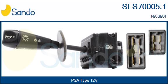 Leva devio guida SANDO SLS70005.1