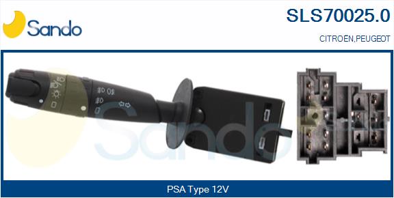 Leva devio guida SANDO SLS70025.0