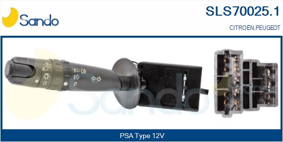 Leva devio guida SANDO SLS70025.1