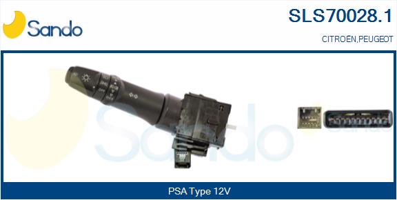 Leva devio guida SANDO SLS70028.1