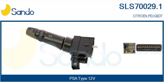 Leva devio guida SANDO SLS70029.1