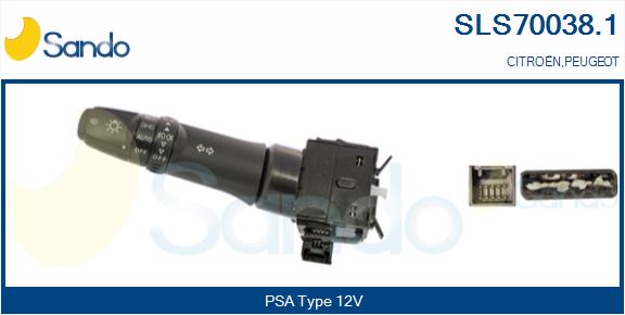 Leva devio guida SANDO SLS70038.1