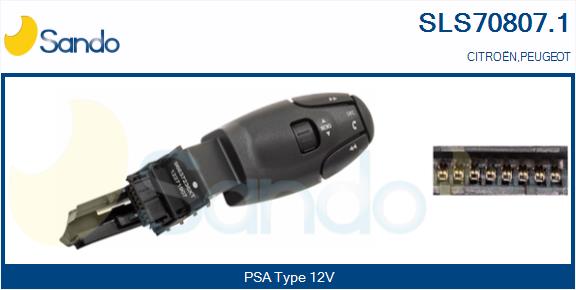 Interruttore comando, imp. regolazione velocita' SANDO SLS70807.1