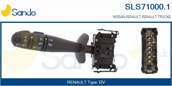 Leva devio guida SANDO SLS71000.1