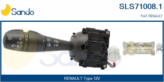 Leva devio guida SANDO SLS71008.1