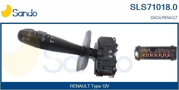 Leva devio guida SANDO SLS71018.0