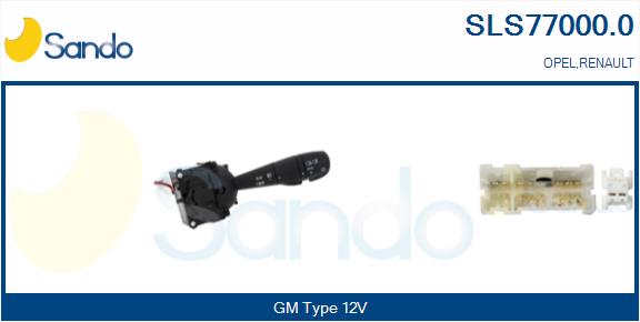 Leva devio guida SANDO SLS77000.0