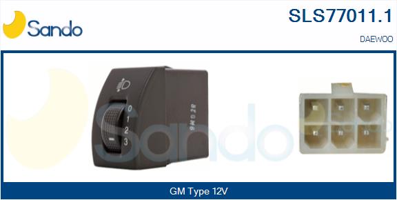 Leva devio guida SANDO SLS77011.1
