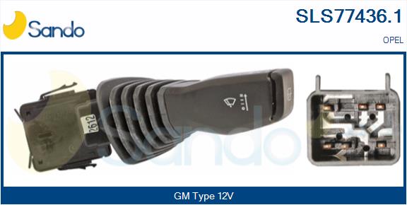 Leva devio guida SANDO SLS77436.1