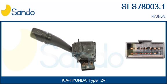 Leva devio guida SANDO SLS78003.1