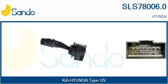 Leva devio guida SANDO SLS78006.0