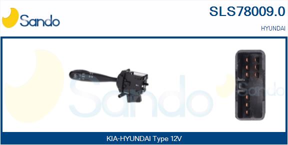 Leva devio guida SANDO SLS78009.0