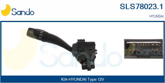 Leva devio guida SANDO SLS78023.1