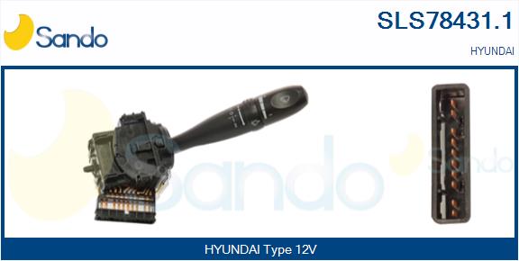 Leva devio guida SANDO SLS78431.1