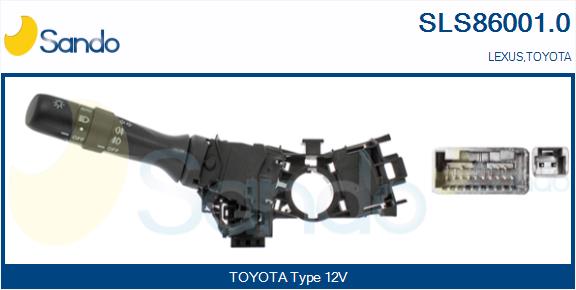 Leva devio guida SANDO SLS86001.0