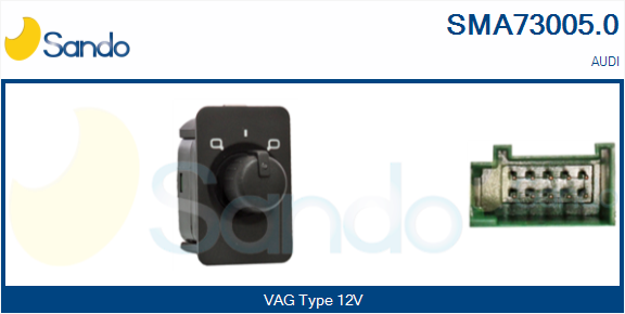 Comando, regolazione specchio SANDO SMA73005.0