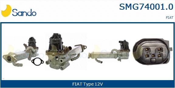 SANDO MODULO EGR FIAT