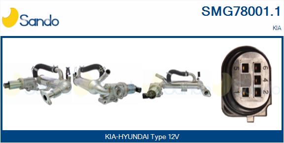 Modulo egr SANDO SMG78001.1