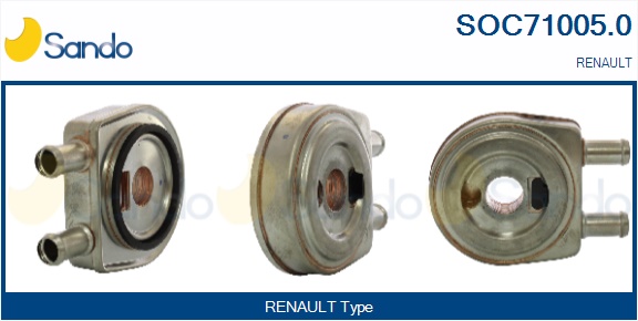 Radiatore olio, olio motore SANDO SOC71005.0