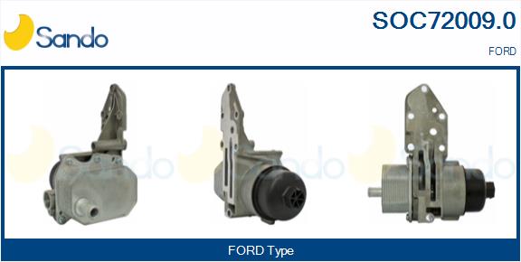 Radiatore olio, olio motore SANDO SOC72009.0