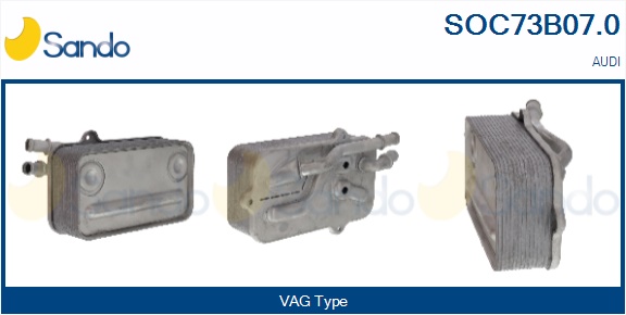 Radiatore olio, cambio automatico SANDO SOC73B07.0