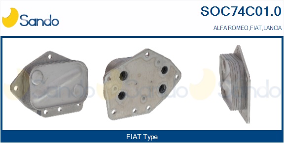 Modulo filtro dell'olio SANDO SOC74C01.0