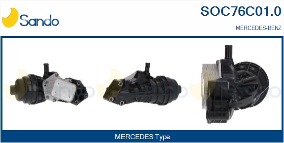 Modulo filtro dell'olio SANDO SOC76C01.0