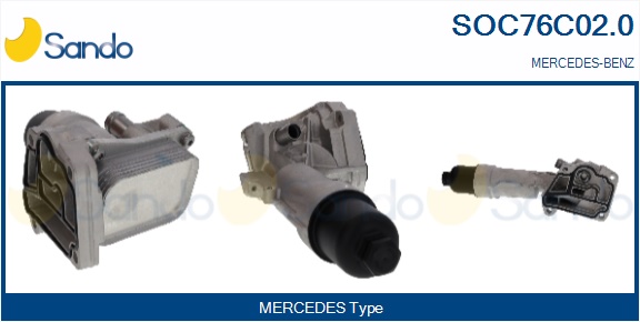 Modulo filtro dell'olio SANDO SOC76C02.0