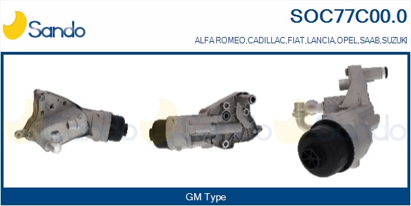 Modulo filtro dell'olio SANDO SOC77C00.0