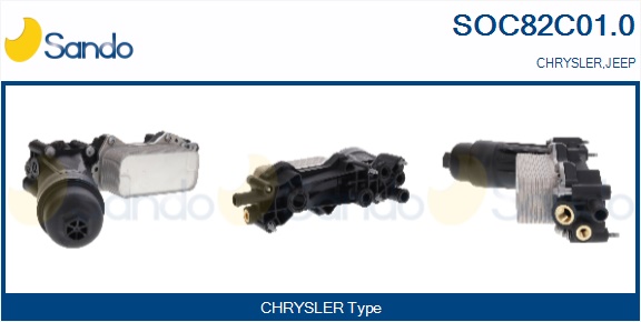 Modulo filtro dell'olio SANDO SOC82C01.0