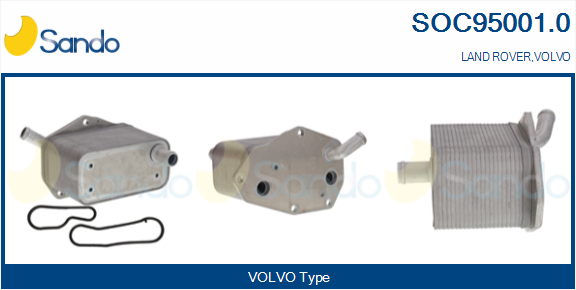 Radiatore olio, olio motore SANDO SOC95001.0