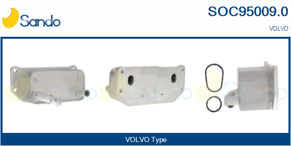 Radiatore olio, olio motore SANDO SOC95009.0