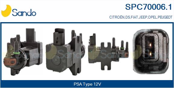 Convertitore pressione, controllo gas scarico SANDO SPC70006.1