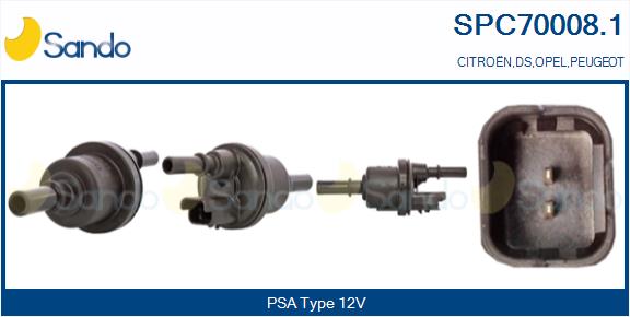 Convertitore pressione, controllo gas scarico SANDO SPC70008.1