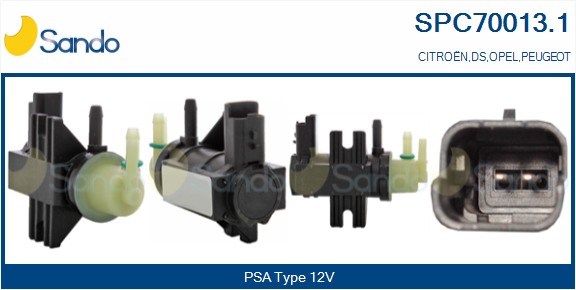 Convertitore pressione, turbocompressore SANDO SPC70013.1