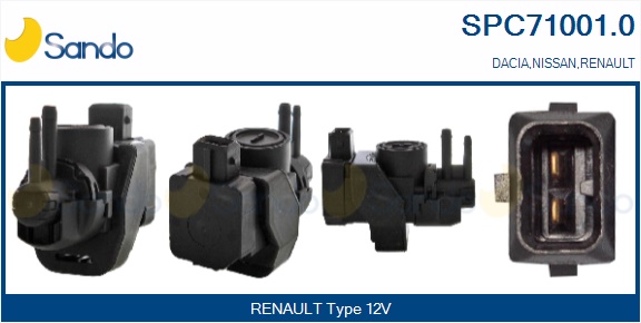 Convertitore pressione, controllo gas scarico SANDO SPC71001.0