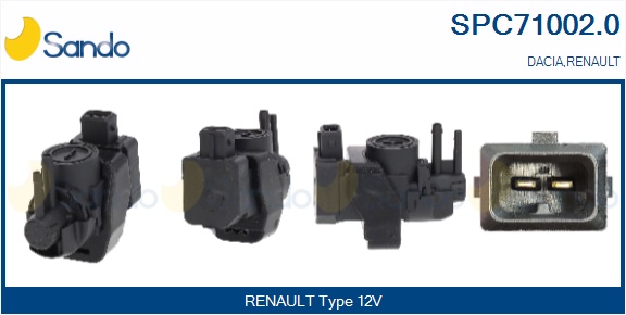 Convertitore pressione, controllo gas scarico SANDO SPC71002.0